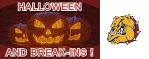 Read more about the article Halloween And Break-ins